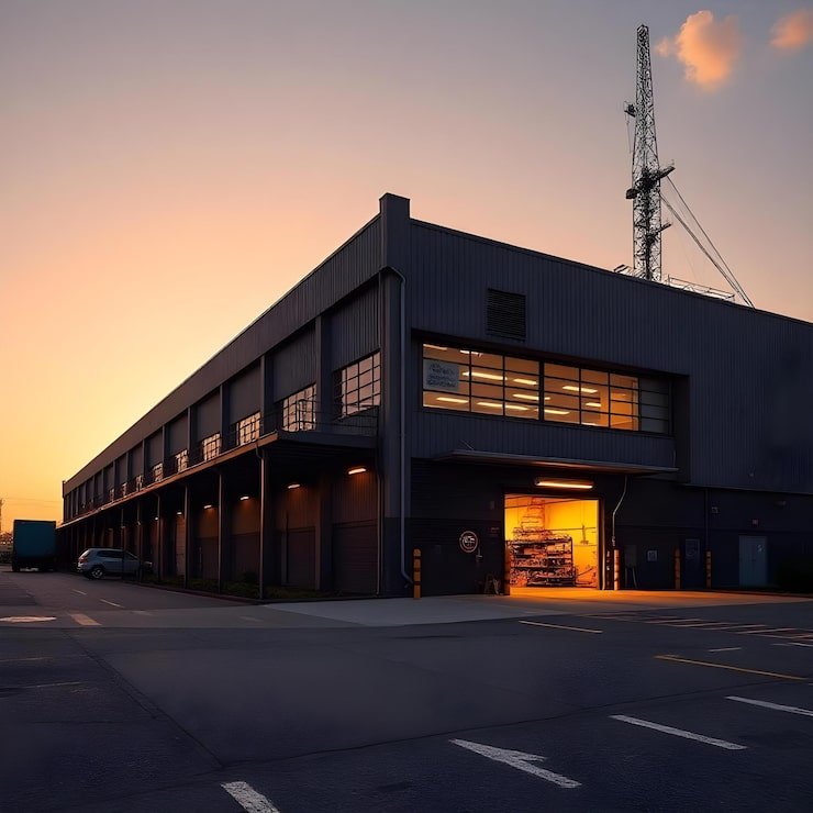 modern-industrial-warehouse-sunset-with-clear-sky_1022426-16428